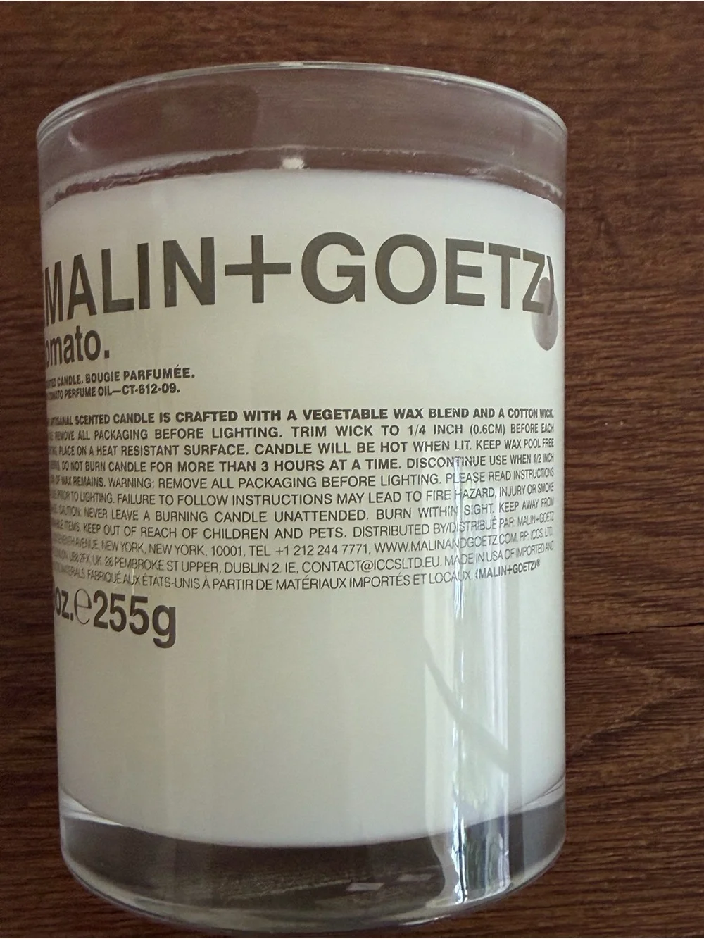 MALIN+GOETZ inspired by